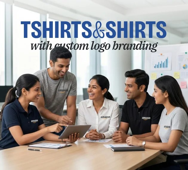 apparels with logo branding